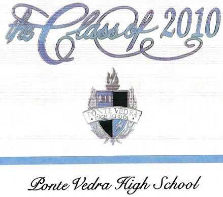 "Ponte Vedra High School Class of 2010"